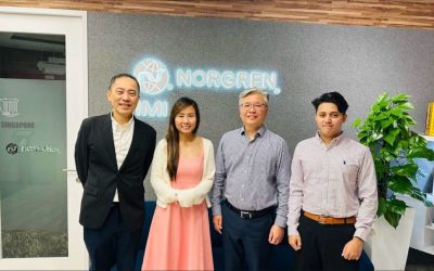 Meeting with the Norgren team in Singapore